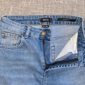 BDG high rise girlfriend jeans.